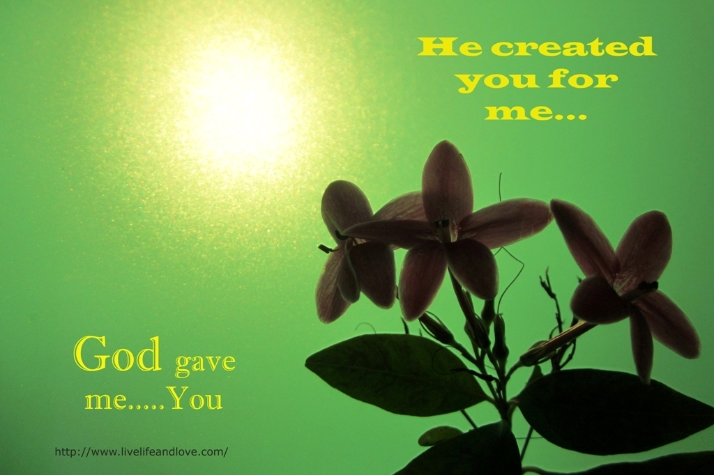 God Gave Me You Quotes. QuotesGram