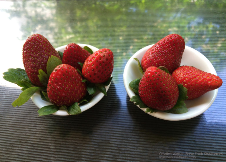 Creative Ways to Serve Fresh Strawberries Live Life and Love